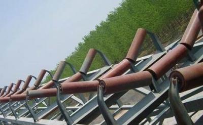 金屬托輥安裝使用中